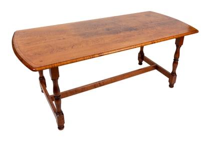 ADRIANCE FURNITURE MAKERS CUSTOM-MADE TRESTLE TABLE South Dartmouth, Massachusetts, Contemporary