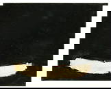 TJ WALTON (Massachusetts, 1965-), Yellow boat against a black ground., Oil on canvas, 16" x 20".