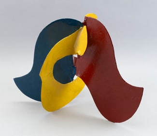 DAVID VINCENT HAYES (Connecticut/Indiana/France, 1931-2013), Maquette, 1984., Height 12". Width 20".