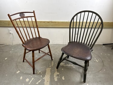 TWO WINDSOR CHAIRS