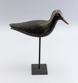 MASSACHUSETTS BLACK-BELLIED PLOVER DECOY 19th Century Length 10".