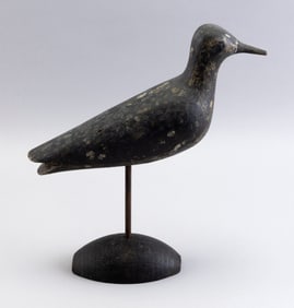MASSACHUSETTS GOLDEN PLOVER DECOY Circa 1890 Length 10".