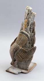 STAN SPARRE MINIATURE HANGING GROUSE East Falmouth, Massachusetts, 1923-2011 Height 13".