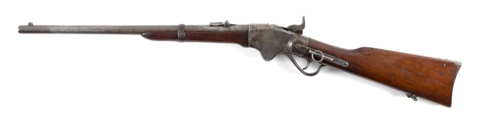SPENCER CARBINE 19th Century Length of barrel 22". Total length 39".