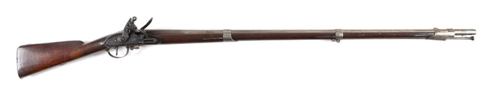 U.S. MODEL 1808 CONTRACT MUSKET 19th Century Length of barrel 45". Total length 59".