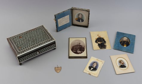 IMPORTANT COLLECTION PERTAINING TO U.S. NAVY REAR ADMIRAL AUGUSTUS LUDLOW CASE 19th Century Largest