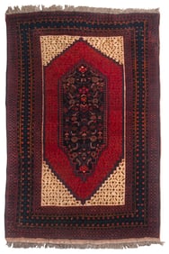 ARMENIAN KARABAGH RUG: 4'9" X 7'0" First Half of the 20th Century