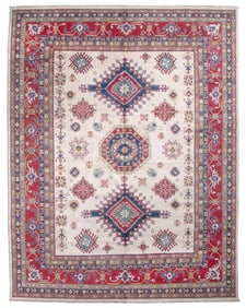 CAUCASIAN DESIGN RUG: 9'9" X 12'8" 21st Century