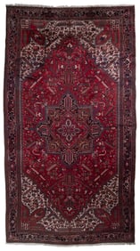 HERIZ RUG: 10'3" X 18'7" Mid-20th Century