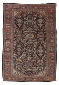 MAHAL RUG: 8'7" X 12'4" Circa 1900-1920