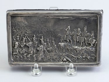 HENRYK WINOGRAD (POLAND/AMERICA, 1917-2008) STERLING SILVER PLAQUE