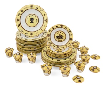 SET OF NEOCLASSICAL ENGLISH DERBY PORCELAIN 18th Century