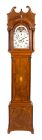 ENGLISH TALL-CASE CLOCK 19th Century Height 88".