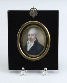 PORTRAIT MINIATURE OF J. TYLER, ESQ. BY HORACE HONE (1756-1825) United Kingdom, Late 18th/Early 19th