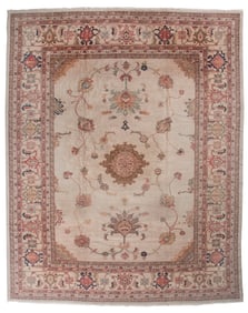 SULTANABAD DESIGN RUG: 11'5" X 14'3" Early 21st Century