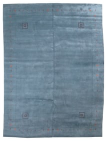 GABBEH RUG: 8'6" X 11'7" 21st Century