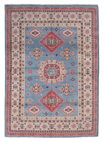 KAZAK DESIGN RUG: 4'11" X 7'0" 21st Century