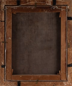 PAIR OF PORTRAITS 19th Century Oils on canvas, 25" x 30". Framed 32" x 36".