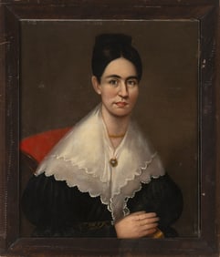 SAMUEL P. HOWES (Massachusetts, 1806-1881), Portrait of a lady.