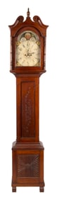 GEORGE WOLTZ (1744-1811) TALL-CASE CLOCK Hagerstown, Maryland, 19th Century Height approx. 100".