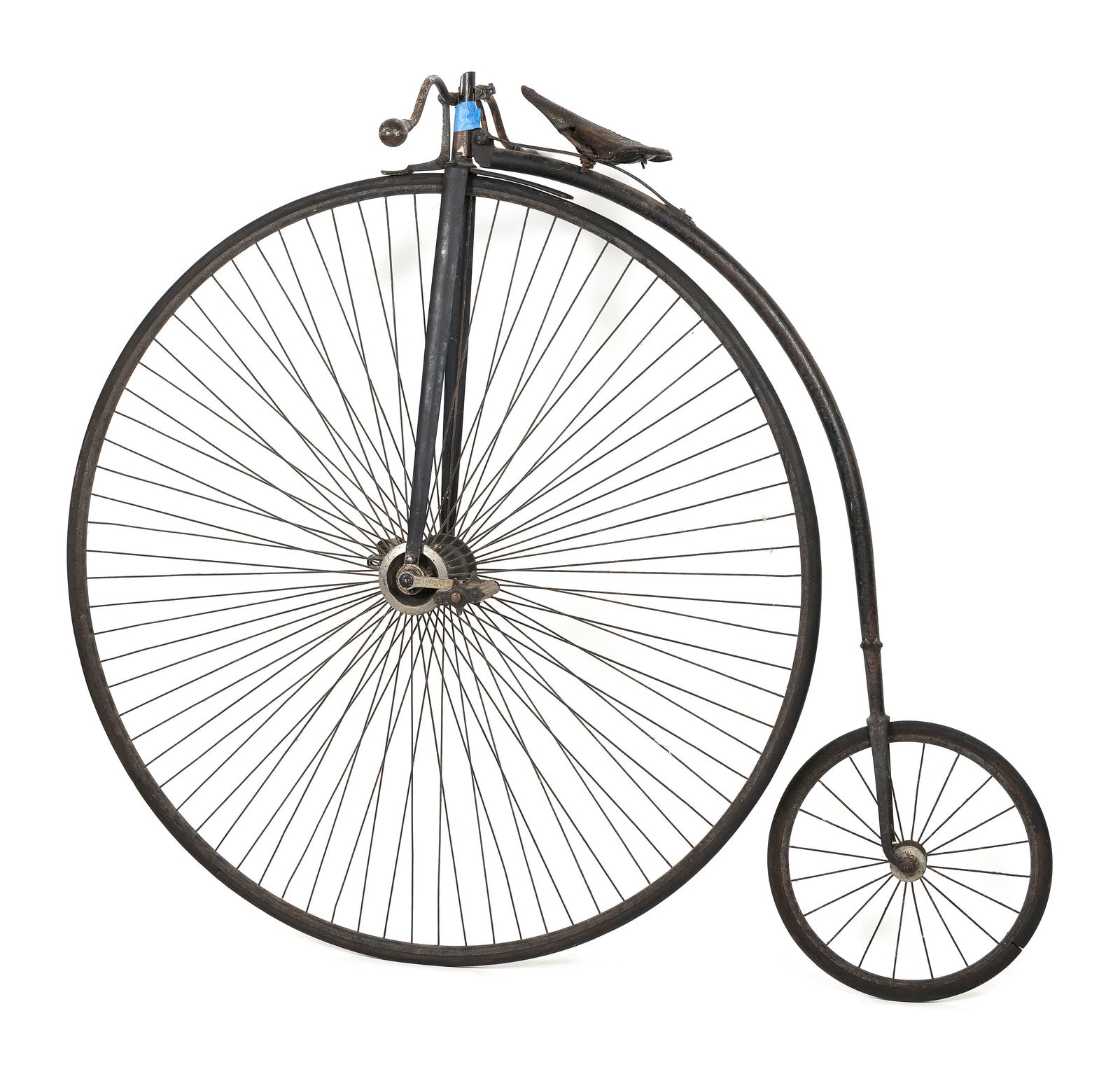 PENNY-FARTHING BICYCLE Late 19th Century Height 60". (1 of 5)