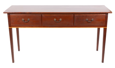 ELDRED WHEELER SIDEBOARD Massachusetts, 20th Century Height 36.5". Width 66.5". Depth 20.25".