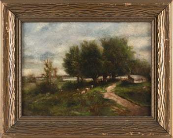 ATTRIBUTED TO GEORGE WILLIAM WHITAKER (Rhode Island/New York/Massachusetts, 1841 -1916), Pastoral