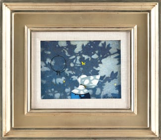 ROBERT REMSEN VICKREY (Massachusetts/Florida/New York, 1926-2011), Sister Celestine., Egg tempera on