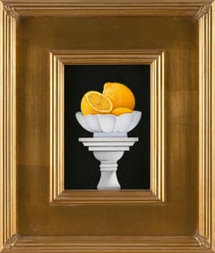 ROBERT K. ROARK (Massachusetts, 1944-), "Golden Perfection"., Oil on panel, 7" x 5".