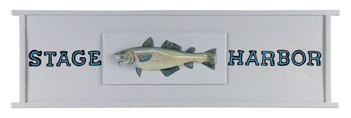 GEORGE MACHON (Massachusetts, Contemporary), "'Codfish', Stage Harbor", Chatham, Massachusetts.,