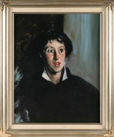 HOWARD CONNOLLY (Rhode Island, 1903-1990), Portrait of Harry Potter., Oil on canvas, 20? x 16?.