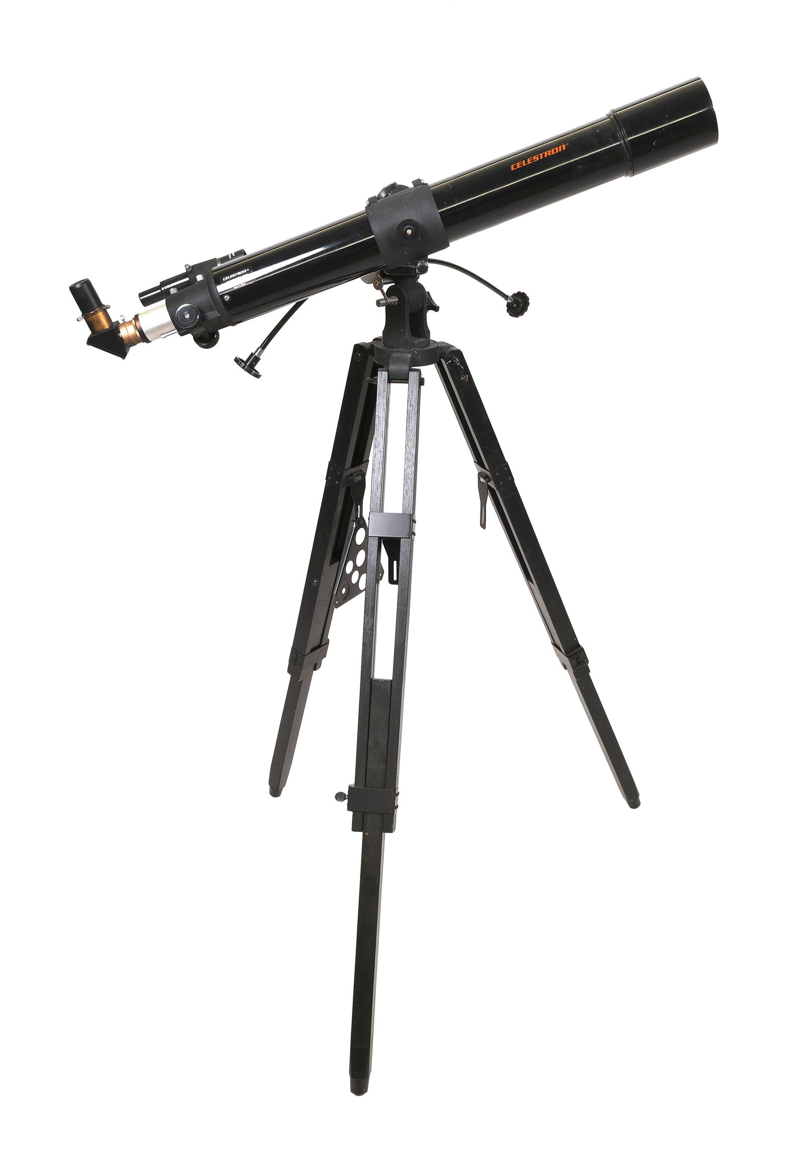 CELESTRON FIRSTSCOPE 80EQ TELESCOPE ON TRIPOD (1 of 4)
