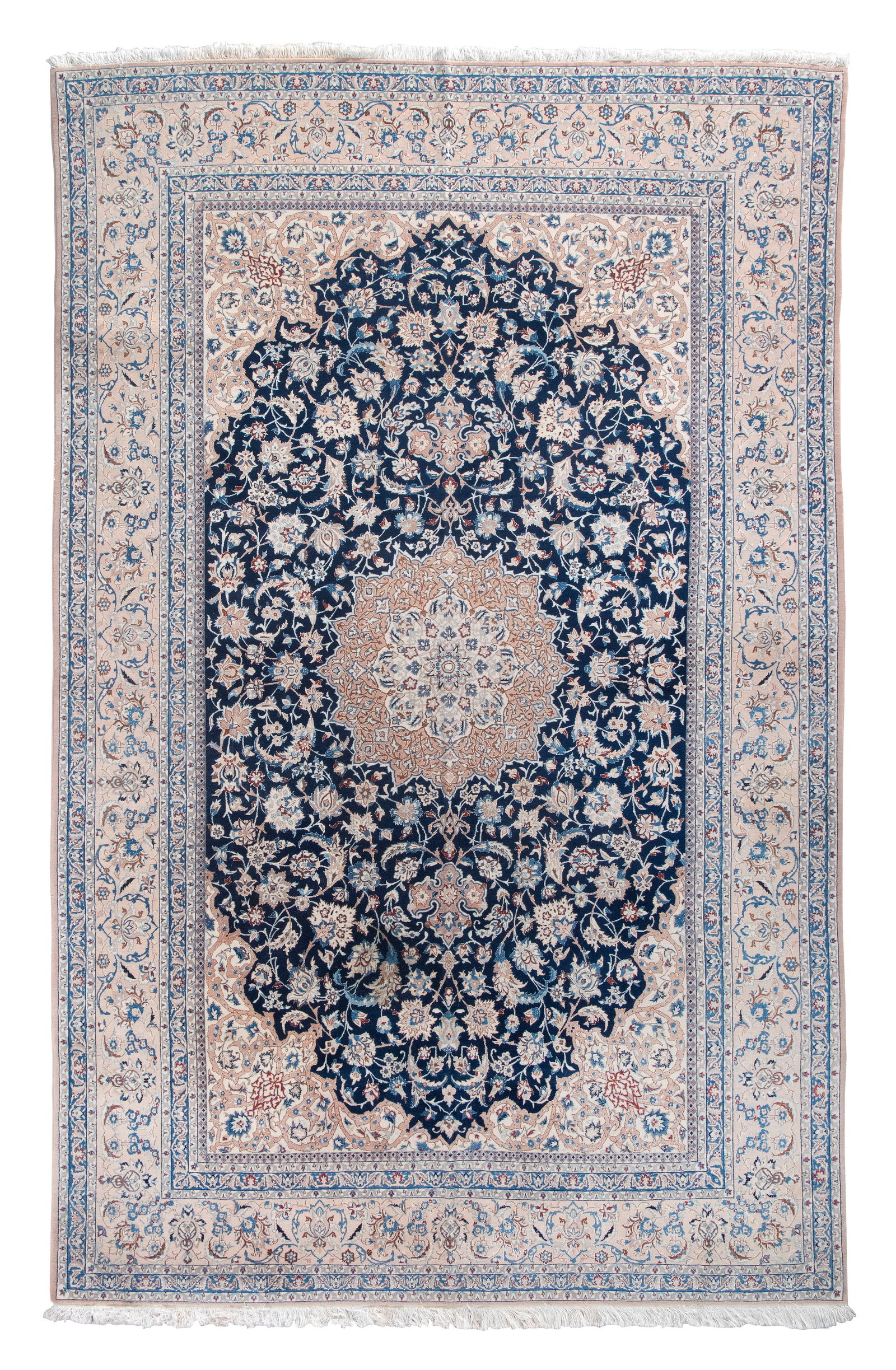 PERSIAN DESIGN RUG: 7'2" X 11'2" Late 20th Century (1 of 2)