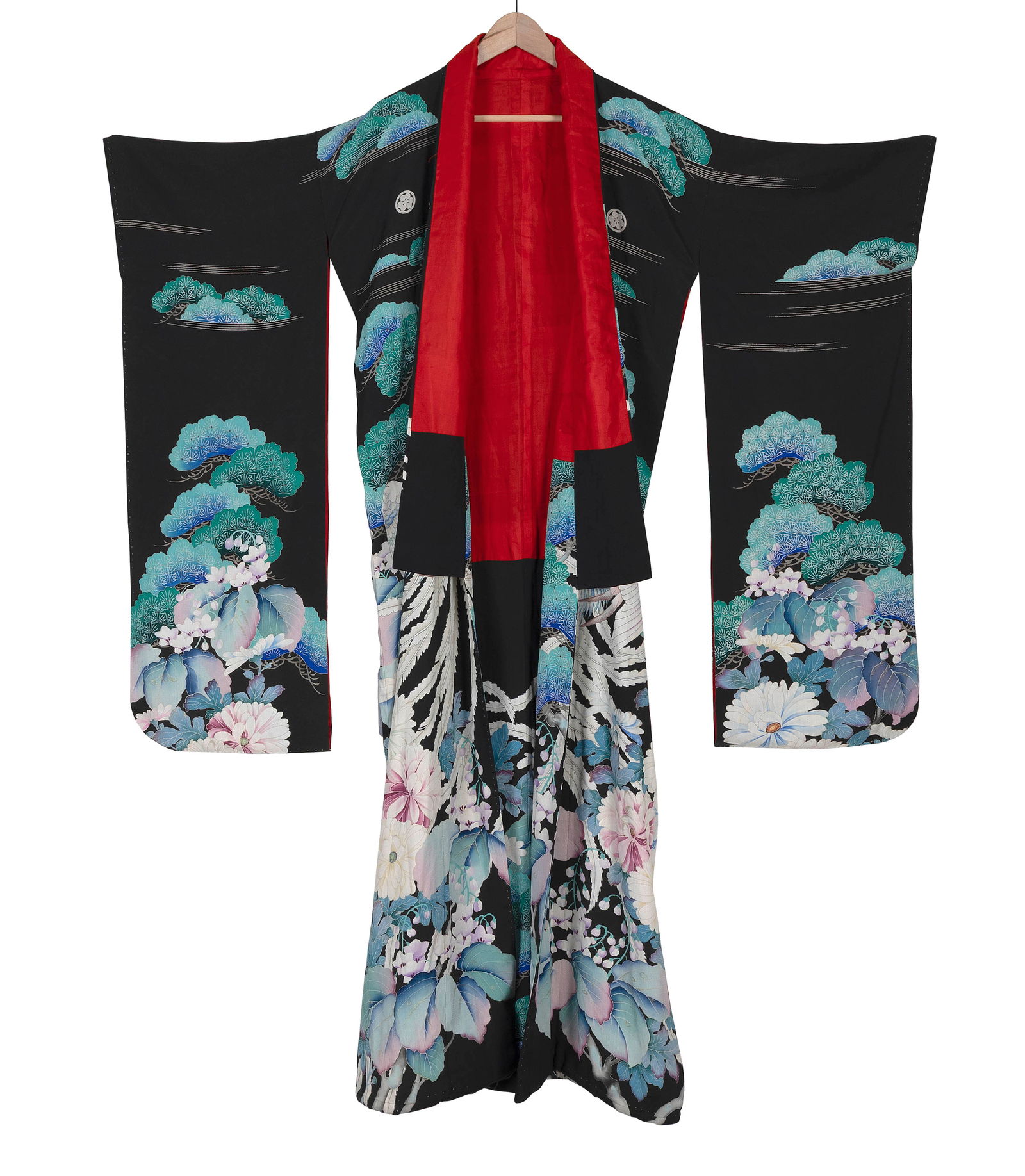 FIVE JAPANESE TEXTILES 20th Century (1 of 6)