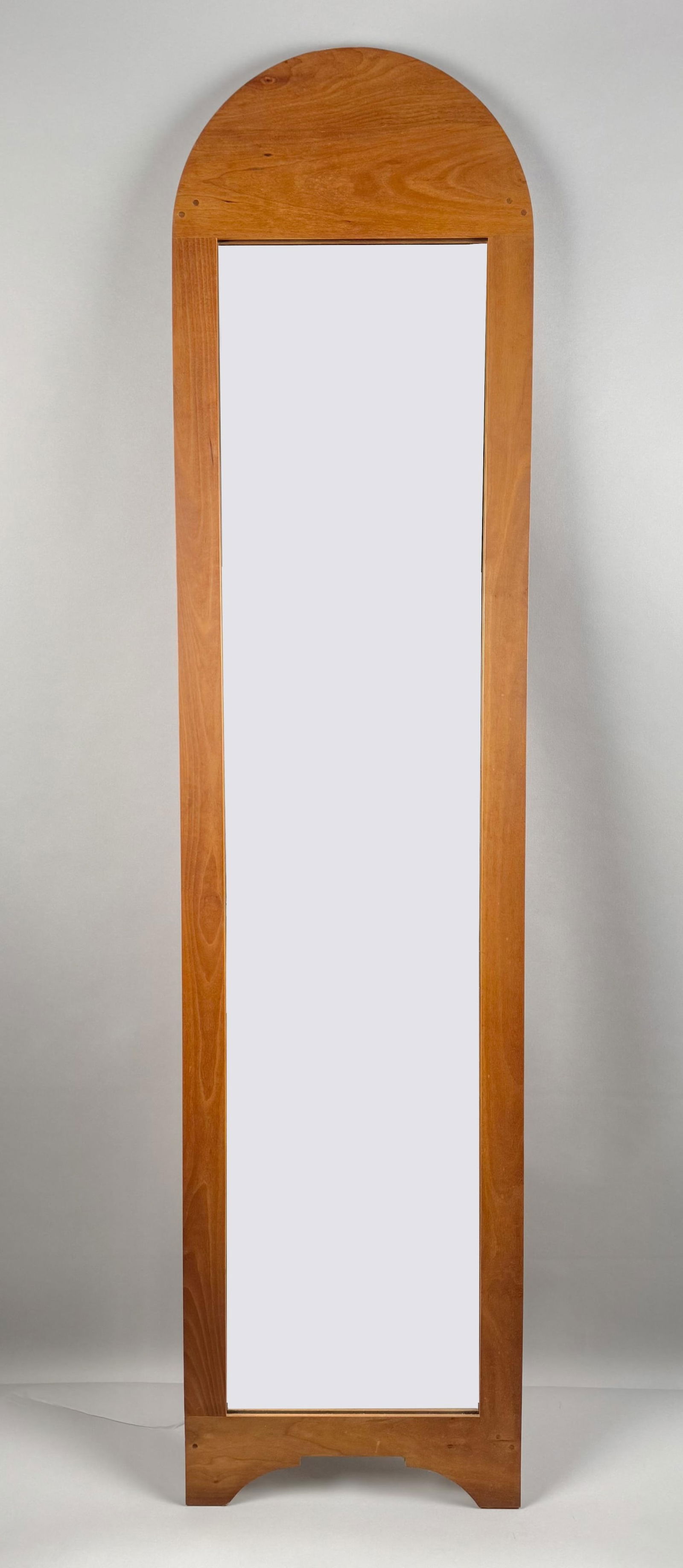 ARCHED WALL MIRROR Contemporary Height 67". Width 16". (1 of 3)