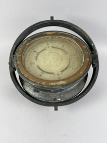 LIONEL COMPANY U.S. NAVY COMPASS World War II-Era Diameter 12".