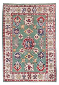 CAUCASIAN DESIGN RUG: 4'9" X 6'9" 21st Century