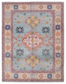 KARAJA DESIGN RUG: 5'1" X 6'7" 21st Century