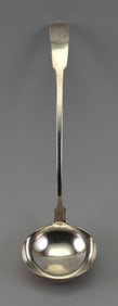 GEORGE III STERLING SILVER LADLE BY JOHN GRAHAM Ireland, Early 19th Century Approx. 6.4 troy oz.