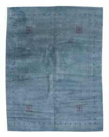GABBEH RUG: 7'9" X 9'10" 21st Century
