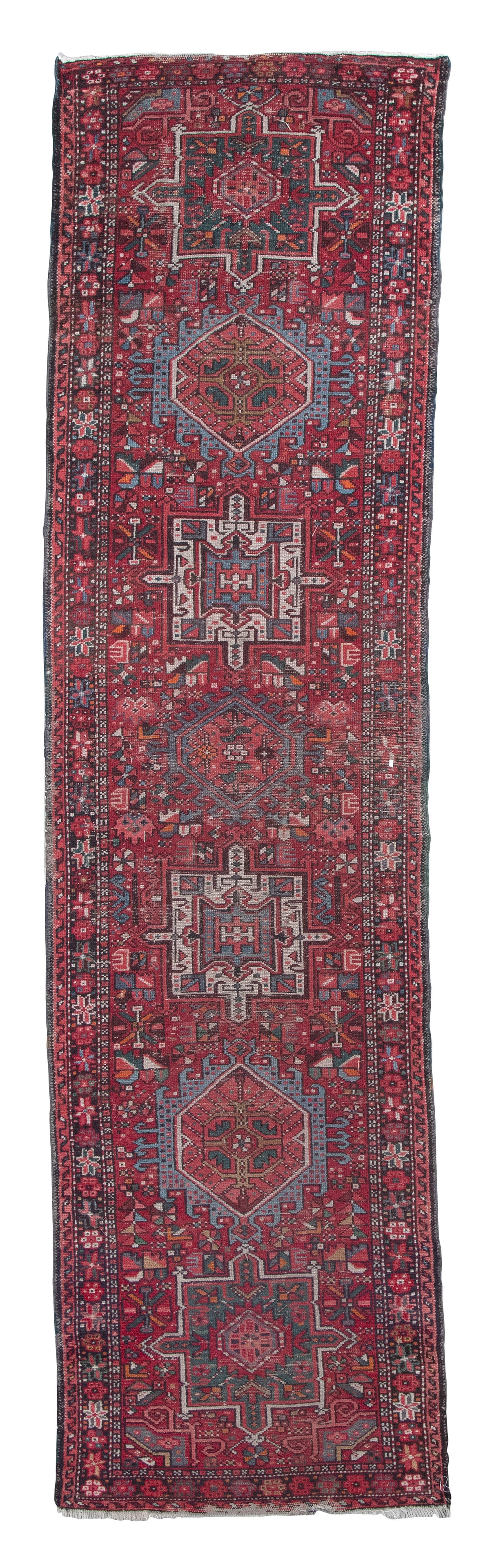 KARAJA RUG: 2'9" X 10'4" Second Quarter of the 20th Century (1 of 1)