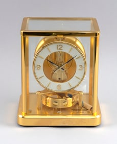 JAEGER-LECOULTRE ATMOS CLOCK 20th Century Height 9". Width 8". Depth 5".