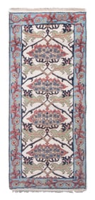 WILLIAM MORRIS ARTS & CRAFTS DESIGN RUNNER: 2'7" X 6'0" 21st Century