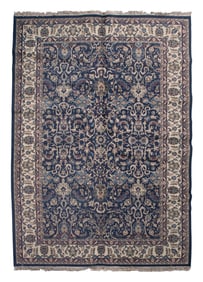 MACHINE-LOOMED RUG: 7'7" X 10'9" Late 20th Century
