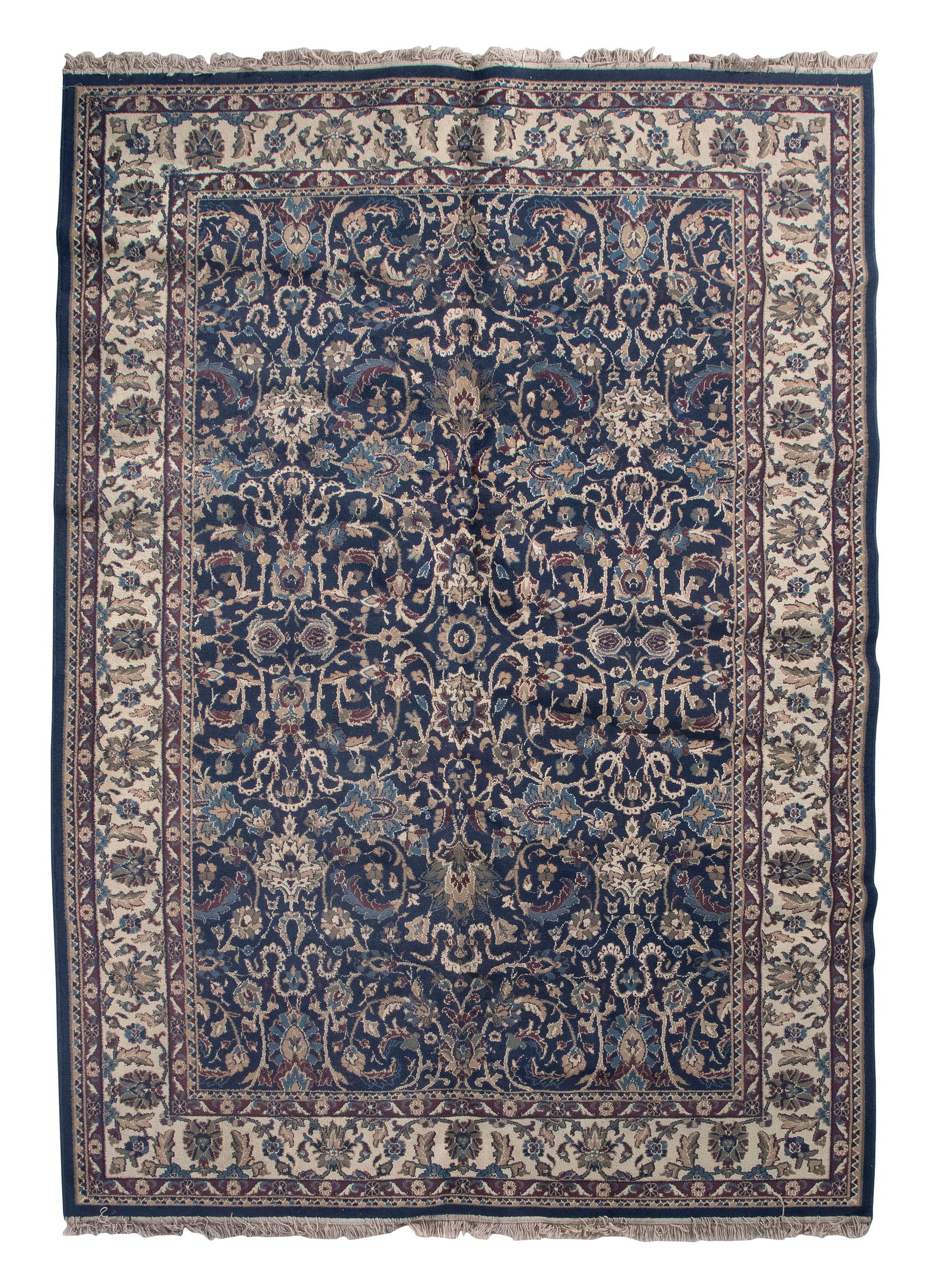 MACHINE-LOOMED RUG: 7'7" X 10'9" Late 20th Century (1 of 1)