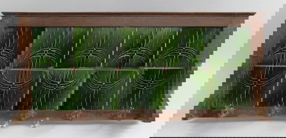 ARTS AND CRAFTS COAT RACK Early 20th Century Height 15". Width 33".