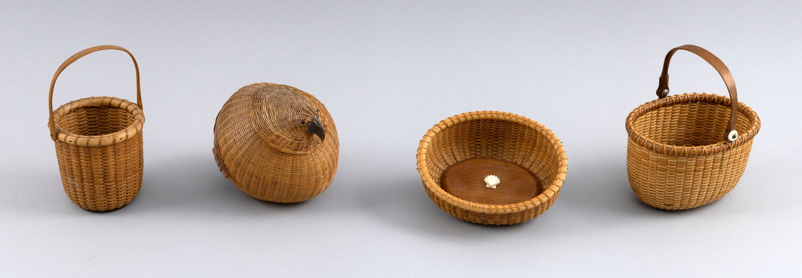 FOUR BASKETS Contemporary Heights from 2.25" to 5". (1 of 5)