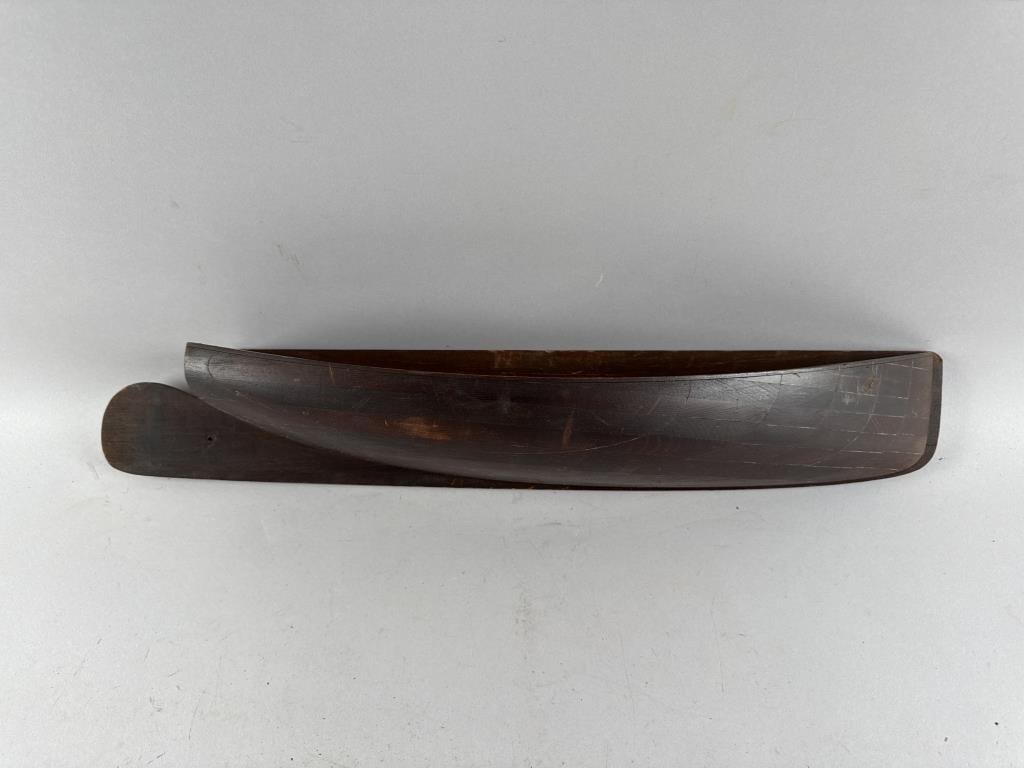 BUILDER'S HALF HULL MODEL 19th Century Length 24". (1 of 3)