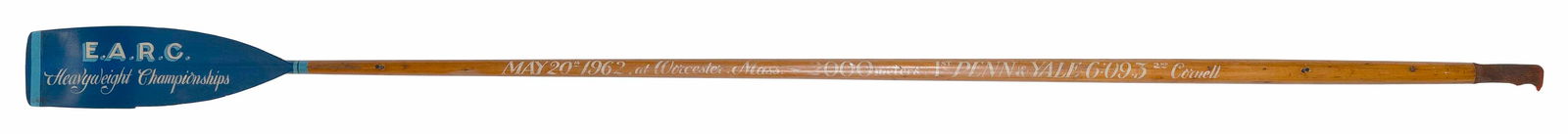 VINTAGE EASTERN SPRINTS COMMEMORATIVE CREW OAR Circa 1962 Length 116.5". (1 of 1)