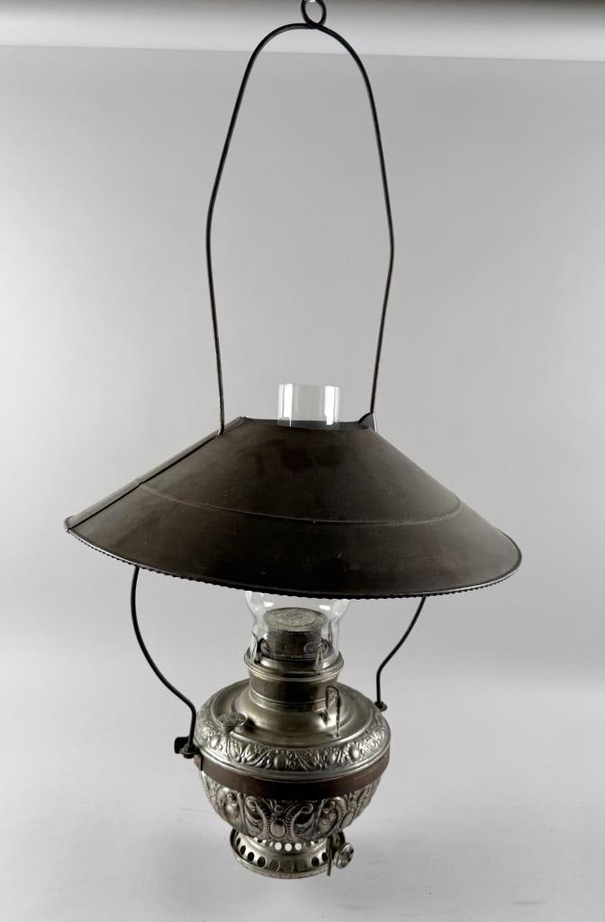 JUNO MAMMOTH LAMP Late 19th Century Height 35". Width 18.5". Depth 18.5". (1 of 6)